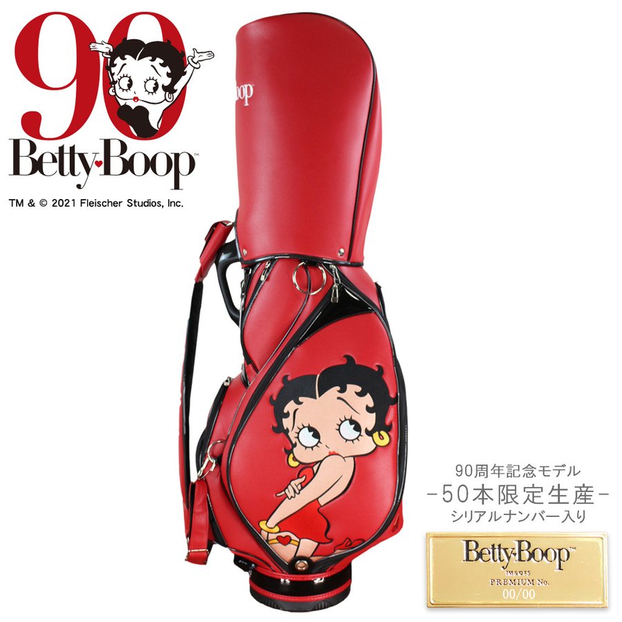 Betty Boop™ 90周年記念限定モデル 50本限定生産 ゴルフ カート